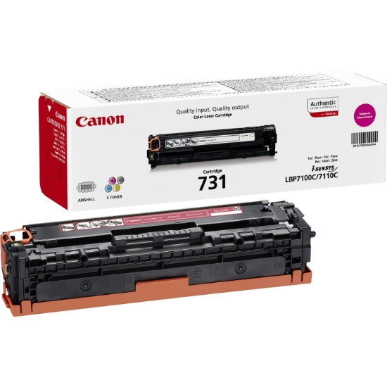 Picture of Canon 731 toner cartridge 1 pc(s) Original Magenta