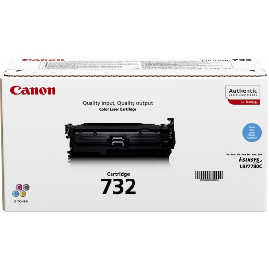 Picture of Canon 732C toner cartridge 1 pc(s) Original Cyan