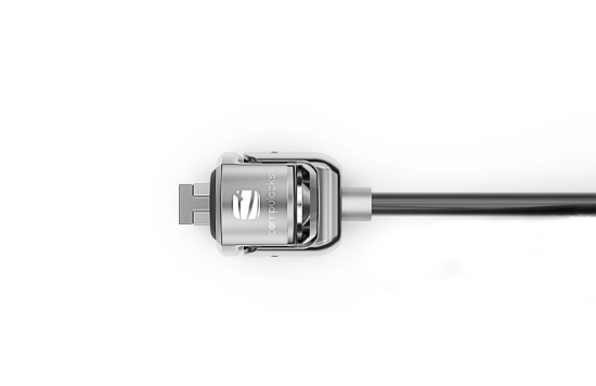 Picture of Compulocks T-bar Security Keyed Cable Lock Black