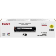 Picture of Canon 731 toner cartridge 1 pc(s) Original Yellow