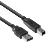 Picture of ACT USB 2.0 A male - USB B male 5.00 m