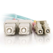 Picture of C2G 85531 InfiniBand/fibre optic cable 1 m LC SC OFNR Turquoise