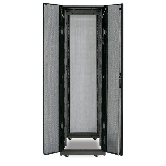 Picture of APC AR3100X609 rack cabinet 42U Freestanding rack Black