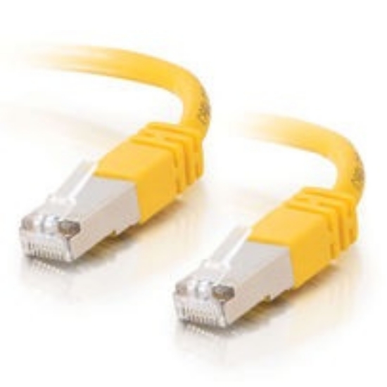 Picture of C2G Cat5E STP 10m networking cable Yellow U/FTP (STP)