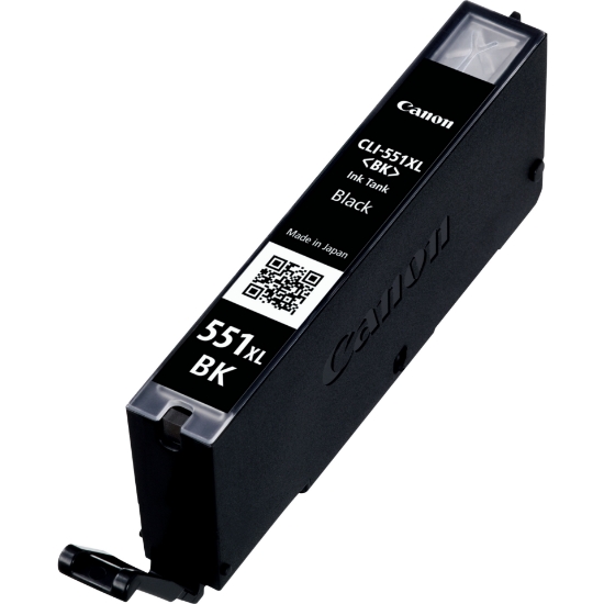 Picture of Canon CLI-551XL High Yield Black Ink Cartridge
