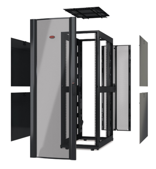 Picture of APC NetShelter SX 48U Freestanding rack Black