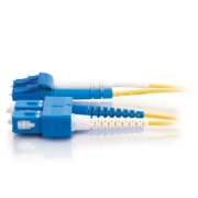 Picture of C2G 85587 InfiniBand/fibre optic cable 2 m LC SC OFNR Yellow