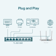Picture of TP-Link 8-Port Gigabit Easy Smart Switch