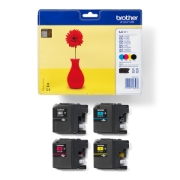 Picture of Brother LC121VALBP ink cartridge 4 pc(s) Original Black, Cyan, Magenta, Yellow