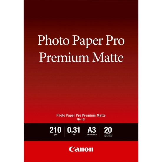 Picture of Canon PM-101 Premium Matte Photo Paper A3 - 20 Sheets