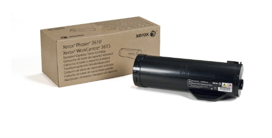 Picture of Xerox Genuine Phaser® 3610, WorkCentre® 3615 Black Standard capacity Toner Cartridge (5900 Pages) - 106R02720