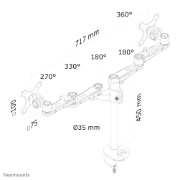 Picture of Neomounts FPMA-D935DG Monitor arm 10-27"