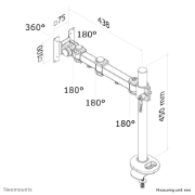 Picture of Neomounts FPMA-D960G Monitor arm 10-30"