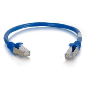 Picture of C2G Cat6a SSTP 0.3m networking cable Blue S/FTP (S-STP)
