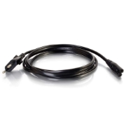 Picture of C2G 80616 power cable Black 1 m CEE7/7 C7 coupler