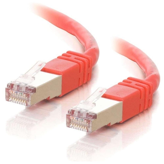 Picture of C2G Cat5E STP 10m networking cable Red U/FTP (STP)