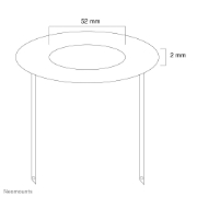 Picture of Neomounts FPMA-CRW5 Ceiling cover - diam. 52 mm