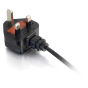 Picture of C2G 1m UK Non-Polarised Power Cord (BS 1363 to IEC 60320 C7)