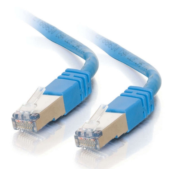 Picture of C2G Cat5E STP 10m networking cable Blue U/FTP (STP)
