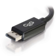 Picture of C2G 2m DisplayPort Cable with Latches 8K UHD M/M - 4K - Black