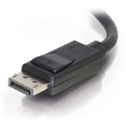Picture of C2G 2m DisplayPort Cable with Latches 8K UHD M/M - 4K - Black
