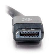 Picture of C2G 2m DisplayPort Cable with Latches 8K UHD M/M - 4K - Black