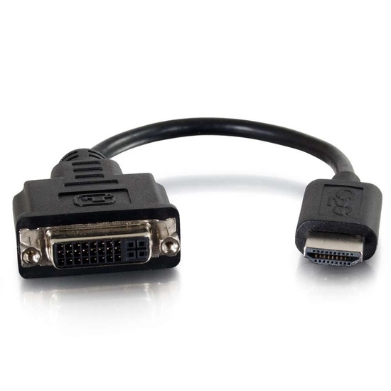 Picture of C2G HDMI® Male to Single Link DVI-D™ Female Adapter Converter Dongle