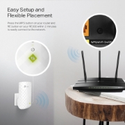 Picture of TP-Link RE200 network extender Network repeater White 10, 100 Mbit/s