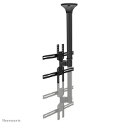 Picture of Neomounts FPMA-C400BLACK Monitor/TV mount ceiling 32-60" - h 64-104 cm