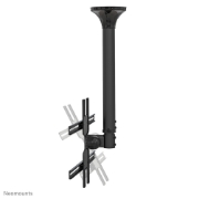 Picture of Neomounts FPMA-C400BLACK Monitor/TV mount ceiling 32-60" - h 64-104 cm