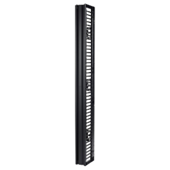 Picture of APC Valueline, Vertical Cable Manager for 2 & 4 Post Racks, 84"H X 6"W, Single-Sided with Door