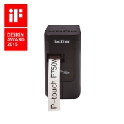 Picture of Brother PT-P750W label printer 180 x 180 DPI 30 mm/sec Wired & Wireless HSE/TZe Wi-Fi