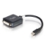 Image de C2G 84311 câble vidéo et adaptateur 0,2 m Mini DisplayPort DVI-D Noir
