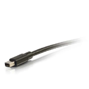Picture of C2G 2m Mini DisplayPort to DisplayPort Adapter Cable 4K UHD - Black
