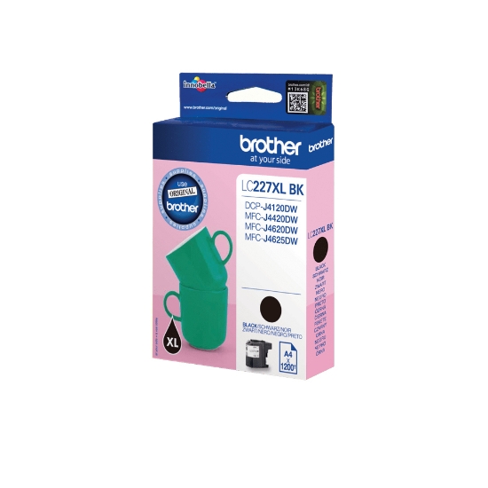 Picture of Brother LC227XLBK ink cartridge 1 pc(s) Original Black