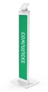 Picture of Compulocks VESA Brandable Floor Stand White