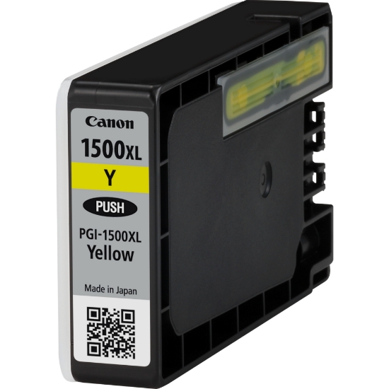 Picture of Canon PGI-1500XL High Yield Yellow Ink Cartridge