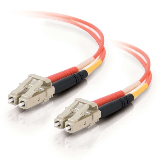Picture of C2G 85502 InfiniBand/fibre optic cable 20 m LC OFNR Orange
