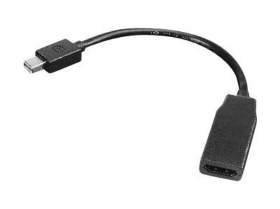 Picture of Lenovo 0B47089 video cable adapter 0.2 m Mini DisplayPort HDMI Black