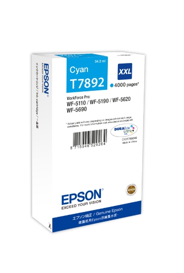 Picture of Epson Ink Cartridge XXL Cyan