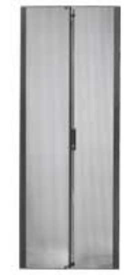 Picture of APC NetShelter SX 48U 750mm Wide Perforated Split Doors Black