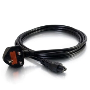 Picture of C2G 2m UK Laptop Power Cord (BS 1363 to IEC 60320 C5)
