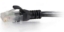 Picture of C2G 0.3m Cat6 RJ-45 m/m networking cable Black U/UTP (UTP)