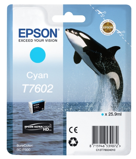 Picture of Epson T7602 Cyan