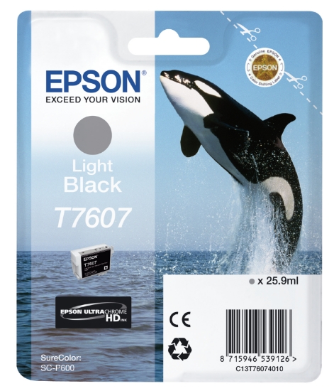 Picture of Epson T7607 Light Black