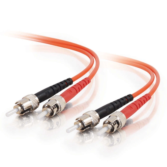 Picture of C2G 15m ST/ST InfiniBand/fibre optic cable Orange