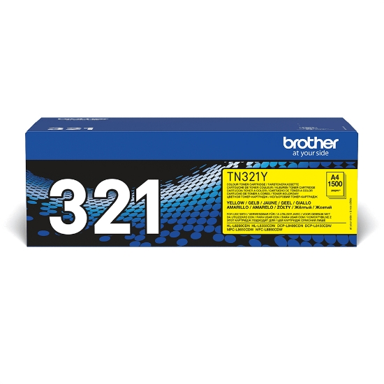 Picture of Brother TN-321Y toner cartridge 1 pc(s) Original Yellow