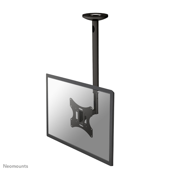 Picture of Neomounts FPMA-C060BLACK Monitor/TV mount ceiling 10-40" - h 60-85 cm
