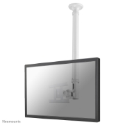Picture of Neomounts FPMA-C100WHITE Monitor/TV mount ceiling 10-30" - h 79-129 cm