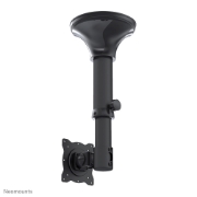 Picture of Neomounts FPMA-C025BLACK Monitor/TV mount ceiling 10-30" - h 37-47 cm - tiltable